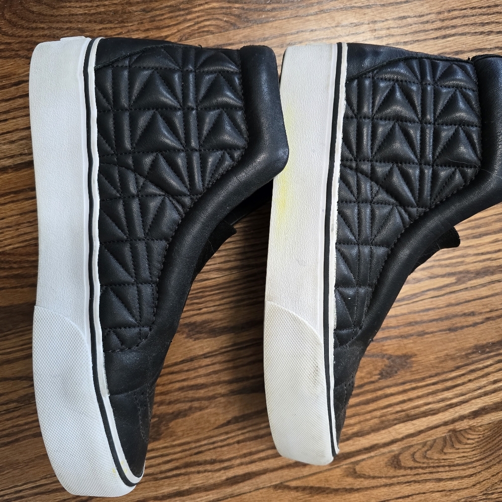Vans X Karl Lagerfeld SK8 Hi Laceless Platform Chain K Quilt W : 9.5 / M : 8